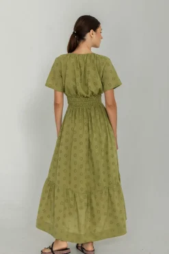 Lasting Lights Dress - Fern