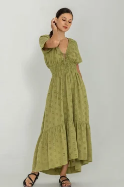 Lasting Lights Dress - Fern