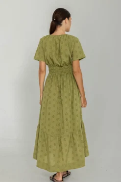 Lasting Lights Dress - Fern