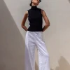 Linen Fever Pant - White