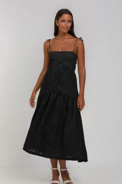 Love Me Like You Say Dress - Black