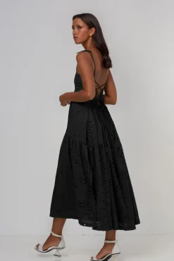 Love Me Like You Say Dress - Black