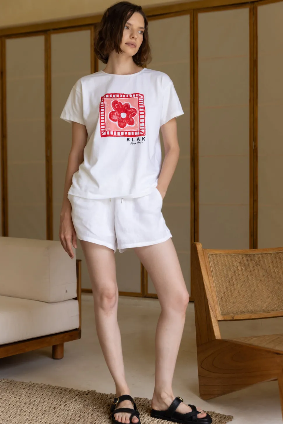 Luca Short - White