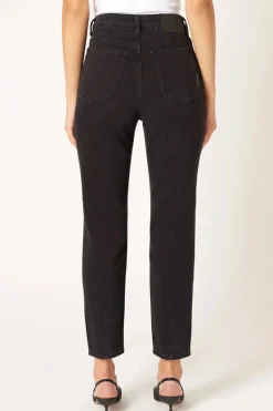 Neuw - Lola Mom Jean - Jet Black Earth