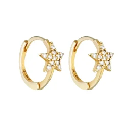 Porter Jewellery - Star Huggies - Gold