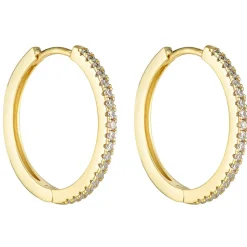 Porter Jewellery - Angel Hoops- Gold 20mm