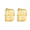 Porter Jewellery - Baby Cushion Earrings- Gold