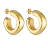 Porter Jewellery - Dina Hoops - Gold