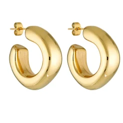 Porter Jewellery - Dina Hoops - Gold