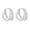 Porter Jewellery - Double Angel Huggies - Silver