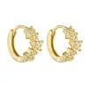 Porter Jewellery - Galaxy Huggies - Gold/Clear