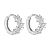 Porter Jewellery - Galaxy Huggies - Sterling/Clear