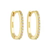 Porter Jewellery - Oval Angel Hoops- Gold 15mm