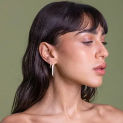 Porter Jewellery - Oval Angel Hoops- Gold 15mm