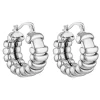 Porter Jewellery - Turtle Hoops - Silver