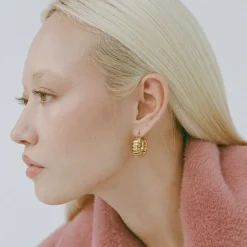 Porter Jewellery - Turtle Hoops - Gold