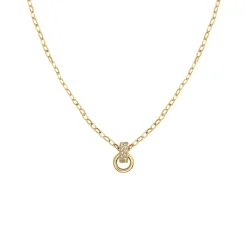 Rosefield Bow Link Necklace - Gold