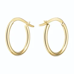 Rosefield Large Hoops Gold