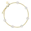Rosefield Multi Pearl Bracelet - Gold