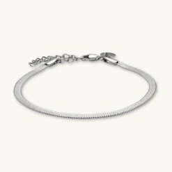 Rosefield Snake Bracelet - Silver