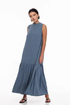 S25/50704 Catch on to Love Dress - Slate Blue