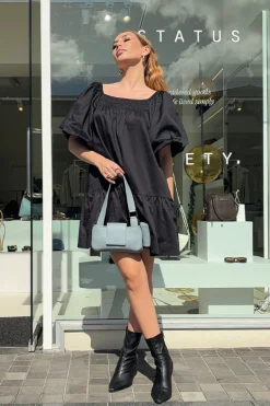 S25/50755 Everest Dress - Black