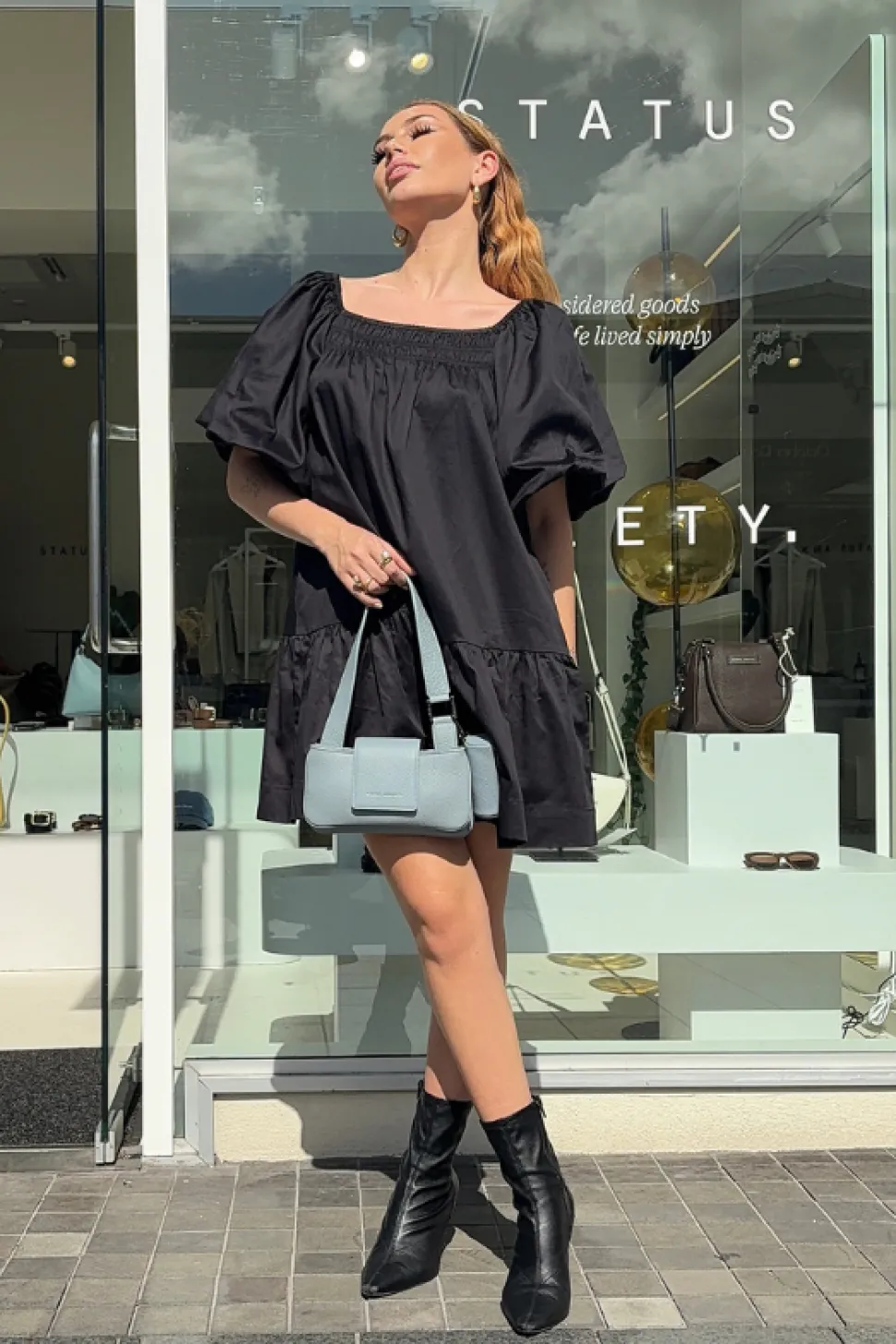 S25/50755 Everest Dress - Black