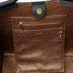 Saben - Callie Tote - Black + Bronze