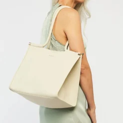 Saben - Callie Tote - Sand + Bronze