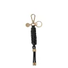 Saben - Charm Keyring - Black Plait