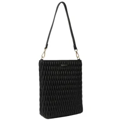 Saben - Claudette Shoulder Bag - Black Diamond Quilt
