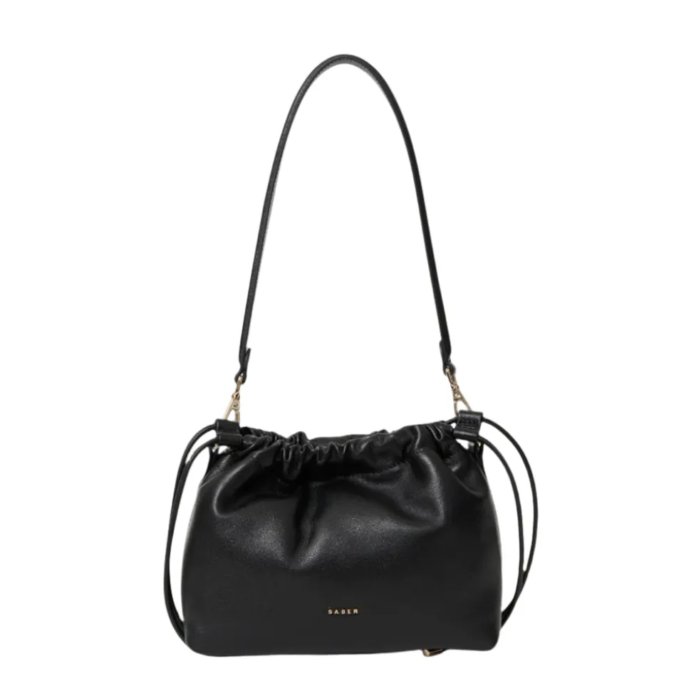 Saben - Elliot Shoulder Bag - Black Softie