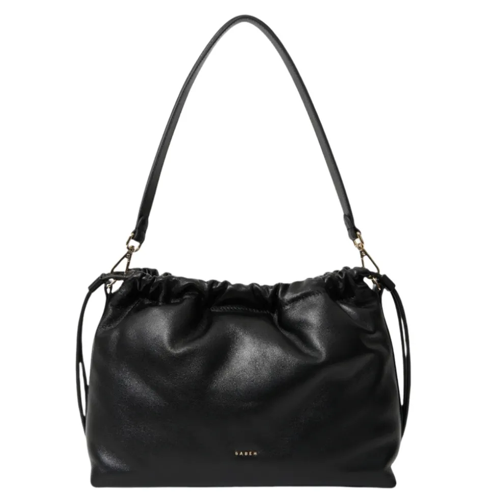 Saben - Ellis Shoulder Bag - Black Softie