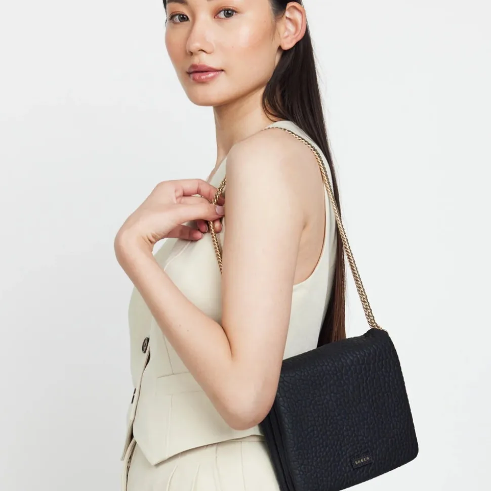 Saben - Fox Crossbody - Black Bubble