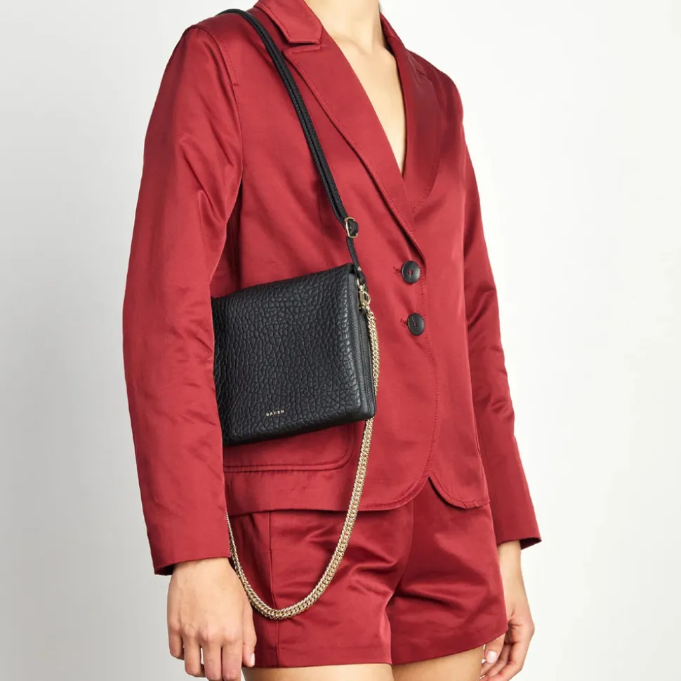Saben - Fox Crossbody - Black Bubble
