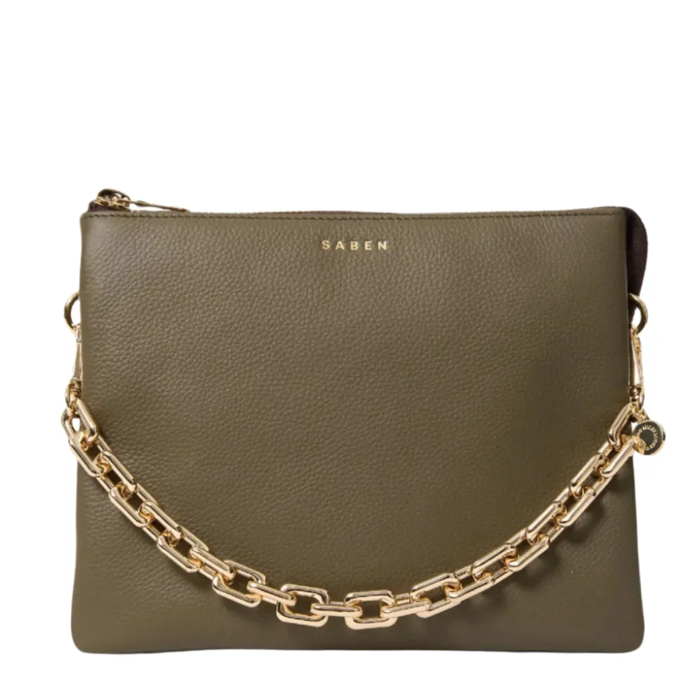 Saben - Matilda Crossbody - Rosemary + Chunky Chain