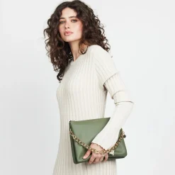 Saben - Matilda Crossbody - Cactus + Chunky Chain