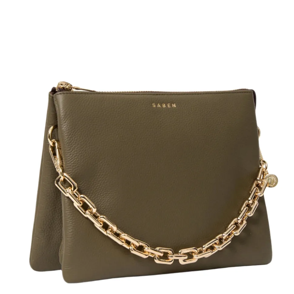 Saben - Matilda Crossbody - Rosemary + Chunky Chain