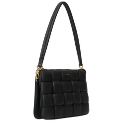 Saben - Matilda Shoulder Bag - Black Woven