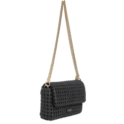 Saben - Milla Shoulder Bag - Black Fine Braid