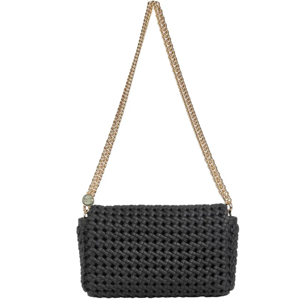 Saben - Milla Shoulder Bag - Black Fine Braid