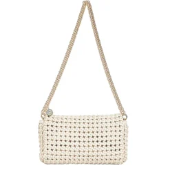 Saben - Milla Shoulder Bag - Sand Fine Braid