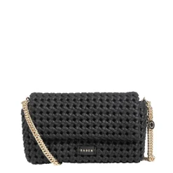 Saben - Milla Shoulder Bag - Black Fine Braid