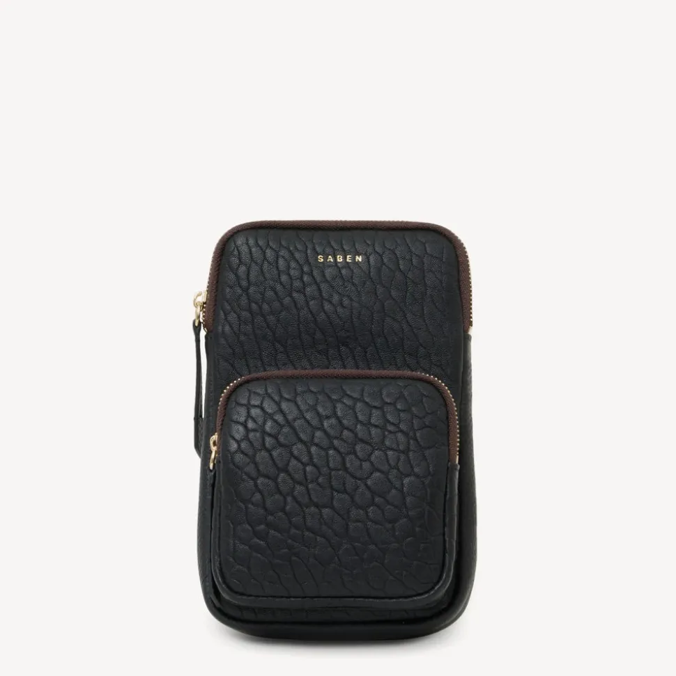 Saben - Nikko Phone Sling - Black Bubble