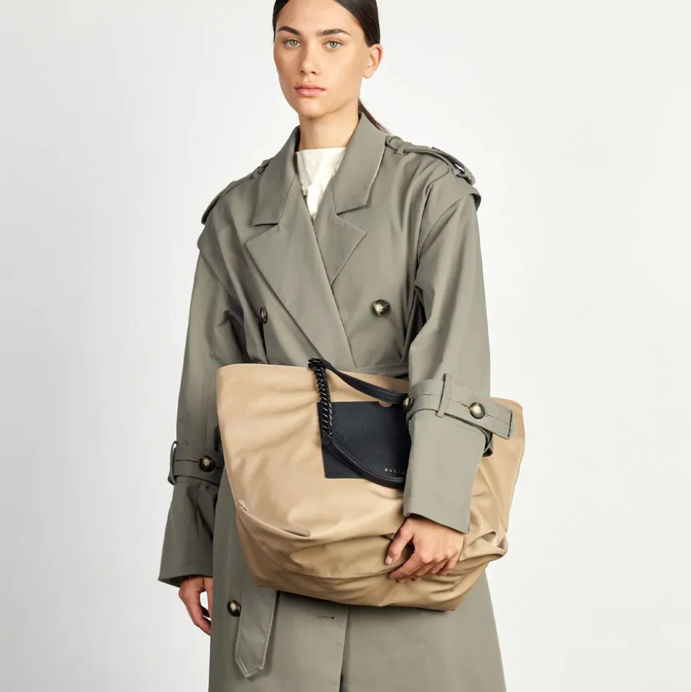 Saben - Porto Tote - Tea + Black