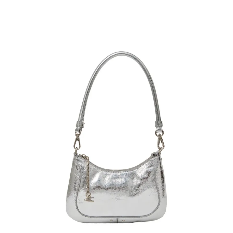 Saben - Sammie Mini Bag - Silver Crinkle