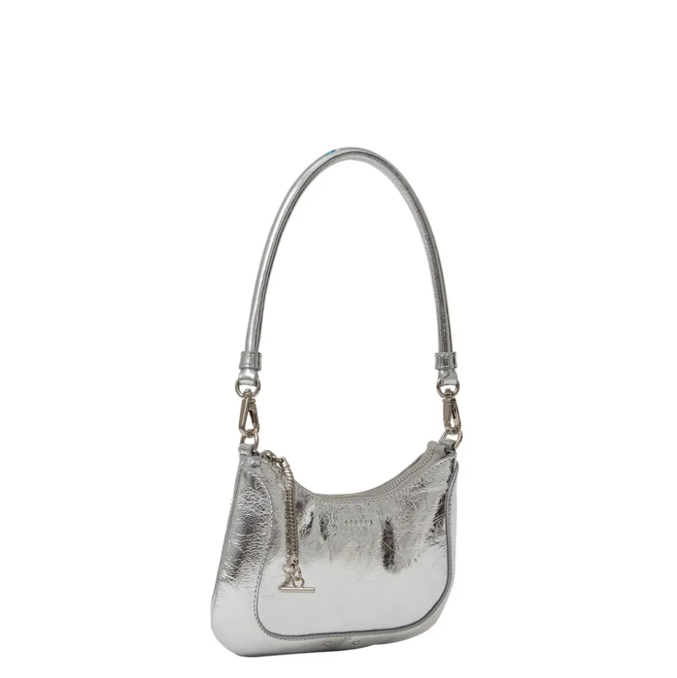 Saben - Sammie Mini Bag - Silver Crinkle