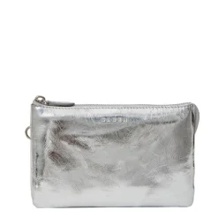 Saben - Tilly Cross Body - Silver Crinkle