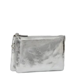 Saben - Tilly Cross Body - Silver Crinkle