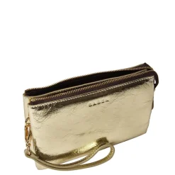 Saben - Tilly Cross Body - Light Gold Crinkle